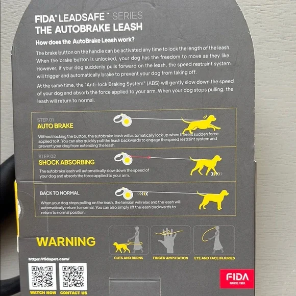 lDo Not buy. clasp is broken  Fida Shock Absorbing Retractable 16’ Dog Leash. - Picture 4 of 6